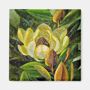 Magnolia-Blume Magnet