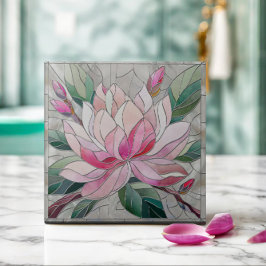 Magnolia Blume Mosaik Keramik Tile Fliese