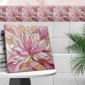Magnolia Blume Mosaik Keramik Tile Fliese