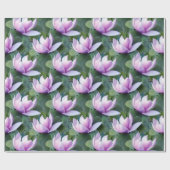 Magnolia-Blume-Muster Geschenkpapier (Flach)