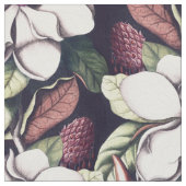 Magnolia-Blume-Muster Stoff (Nahaufnahme)