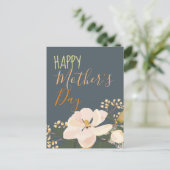 Magnolia Blume/Muttertag Postkarte (Stehend Vorderseite)