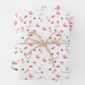 Magnolia Blume Packpapier, rosa Magnolias Geschenkpapier Set (Beispiel)