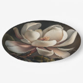 Magnolia-Blume Pappteller (Schrägansicht)