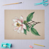 Magnolia-Blume Seidenpapier (Basteln)