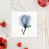 Magnolia-Blume Serviette (Beispiel)