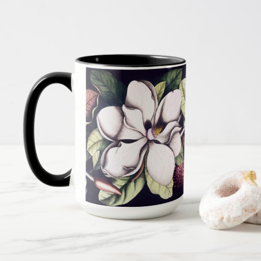 Magnolia-Blume Tasse (Mit Donut)