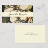 Magnolia-Blume Telefonnummerkarte (Vorne/Hinten)