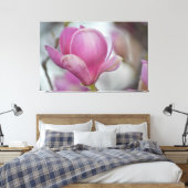 Magnolia Blume Tree Leinwanddruck (Insitu (Schlafzimmer))