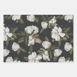 Magnolia Blume Wrapping Paper Geschenkpapier Set