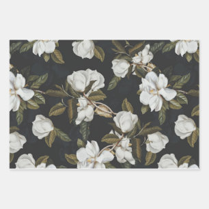 Magnolia Blume Wrapping Paper Geschenkpapier Set