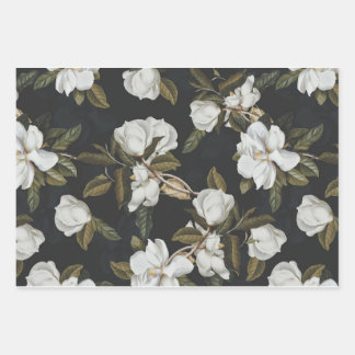 Magnolia Blume Wrapping Paper Geschenkpapier Set