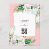Magnolia Blush Begleitkarte (Rückseite)