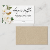 Magnolia Blütendusche - Gewinnkarten Begleitkarte (Vorne/Hinten)