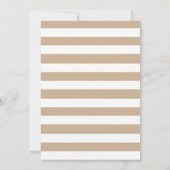 Magnolia-Blütentaufe Einladung (Rückseite)