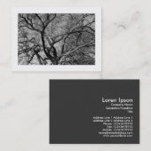 Magnolia Branches im Frühjahr (grenzt) Visitenkarte (Vorne/Hinten)