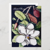 Magnolia - Brautdusche Einladung (Vorne/Hinten)