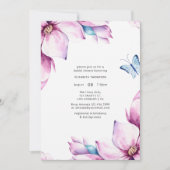 Magnolia Brautparty Einladung (Vorderseite)