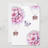 Magnolia Brautparty Einladung (Rückseite)