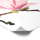 Magnolia-Brautparty Poster (Ecke)