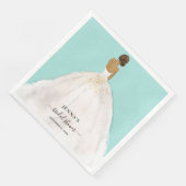 Magnolia Bride Brautparty Napkins Serviette (Ecke)
