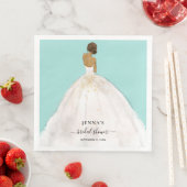 Magnolia Bride Brautparty Napkins Serviette (Beispiel)