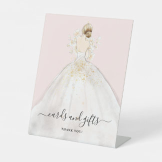 Magnolia Bride Cards and Gifts Brautparty Pedes Sockelschild