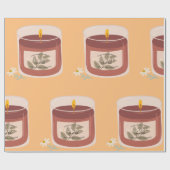 Magnolia Candle Geschenkpapier (Flach)