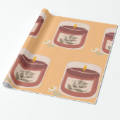 Magnolia Candle Geschenkpapier (Ungerollt)