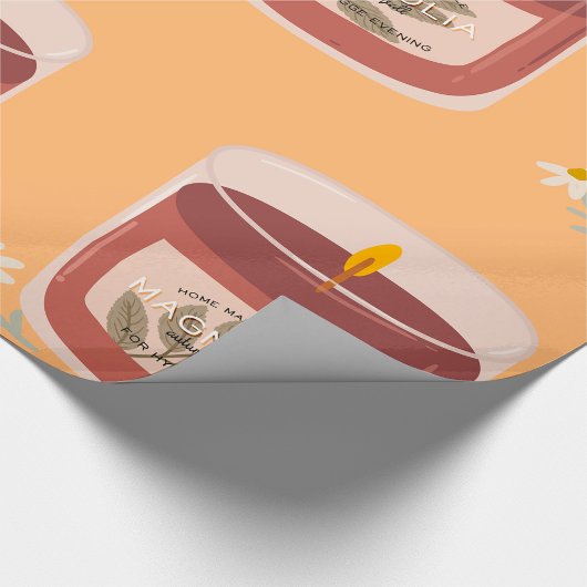 Magnolia Candle Geschenkpapier