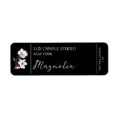 Magnolia Candle Label (Vorne)