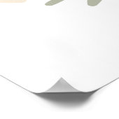 Magnolia Candle Poster (Ecke)