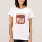 Magnolia Candle T-Shirt (Vorderseite)