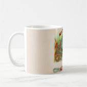 Magnolia Cigar Box Label Kaffeetasse (Links)
