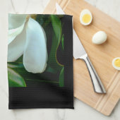 Magnolia Closeup Geschirrtuch (Viertel Falte)