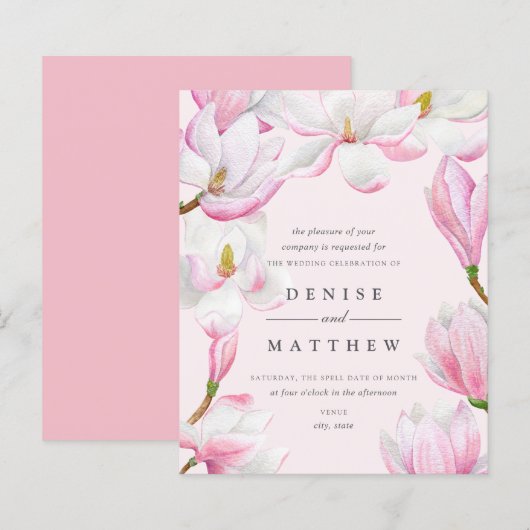 Magnolia Collection (Vorne/Hinten)