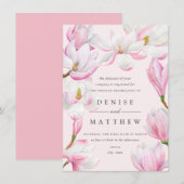 Magnolia Collection Einladung (Vorne/Hinten)