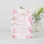 Magnolia Collection Einladung (Stehend Vorderseite)