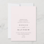 Magnolia Collection Einladung (Vorderseite)