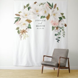 Magnolia Cotton Backdrop Foto Stand Wandteppich
