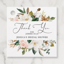 Magnolia Cotton Brautparty Vielen Dank für Ihre Un Geschenkanhänger