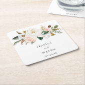 Magnolia Cotton Wedding Untersetzer (angewinkelt)