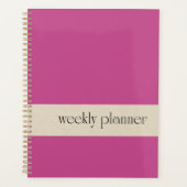 Magnolia cover Weekly Plananner Planer (Vorderseite)