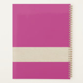 Magnolia cover Weekly Plananner Planer (Rückseite)