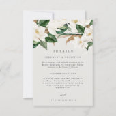 Magnolia Details Card Einladung (Vorderseite)