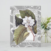 Magnolia Dolcefarniente Einladung (Stehend Vorderseite)