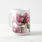 Magnolia Dreams Kaffeetasse (Vorderseite Links)