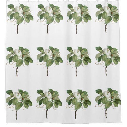 Magnolia Duschvorhang (Vorderseite)