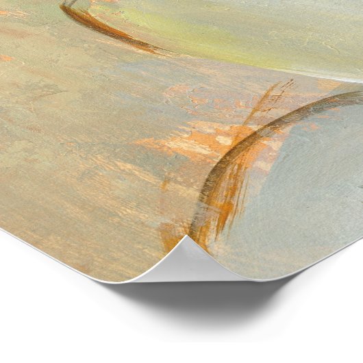 Magnolia Einfachheit Creme Poster (Ecke)