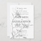 Magnolia Elegante Classic Wedding Parents Host Einladung (Vorderseite)